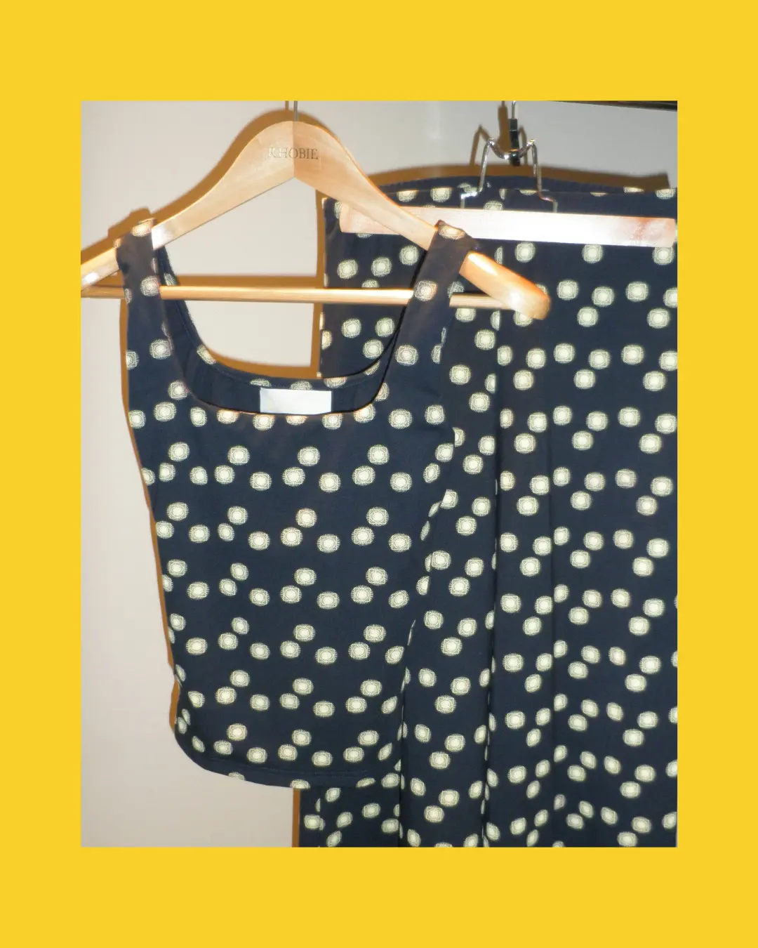 Micro Tencel and recycled elastane fabric detail